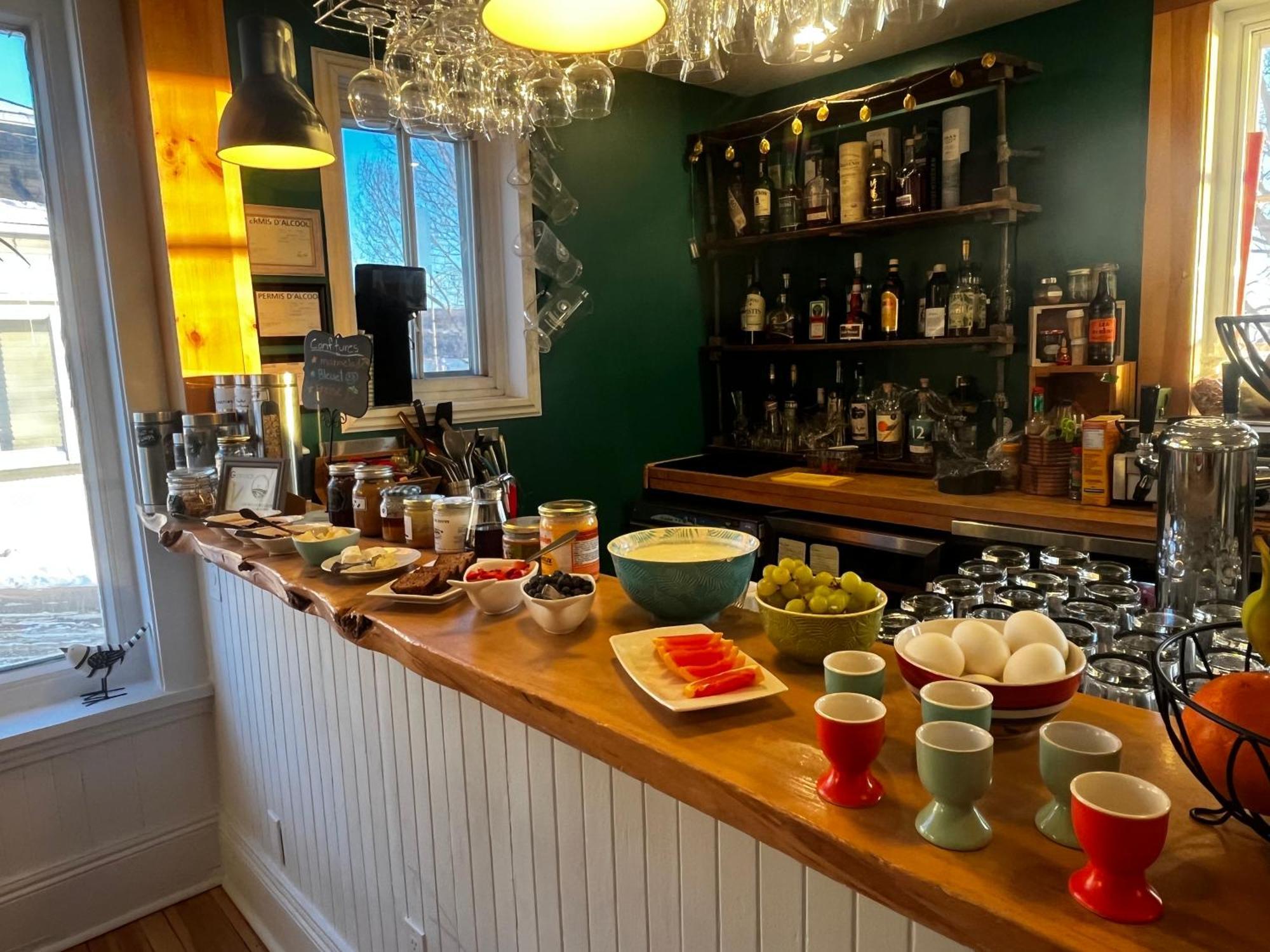 Les Pinsons Des Rives Bed & Breakfast La Malbaie Eksteriør bilde